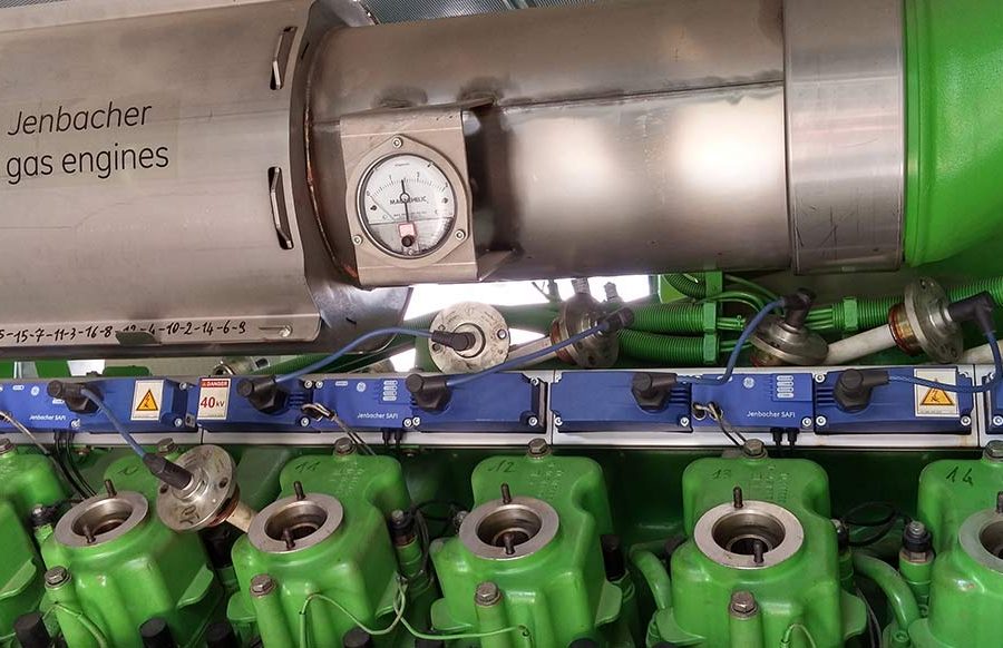 1.Lavori di sostituzione motore su impianto biogas, potenza 834kW